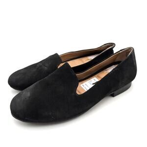 Me Too Yale Slip-On Loafer Shoes Round Toe Women's Black Size US9M EU39.5
